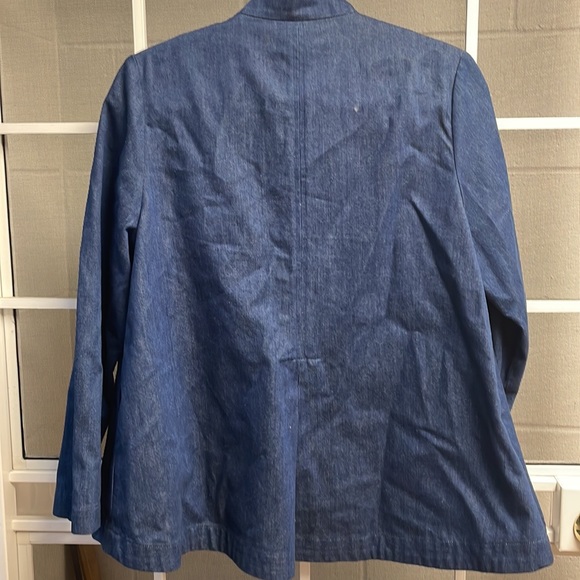 7115 by Szeki denim blazer size s - Picture 8 of 9